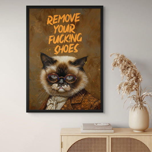 Remove Your F_ck!ng Shoes